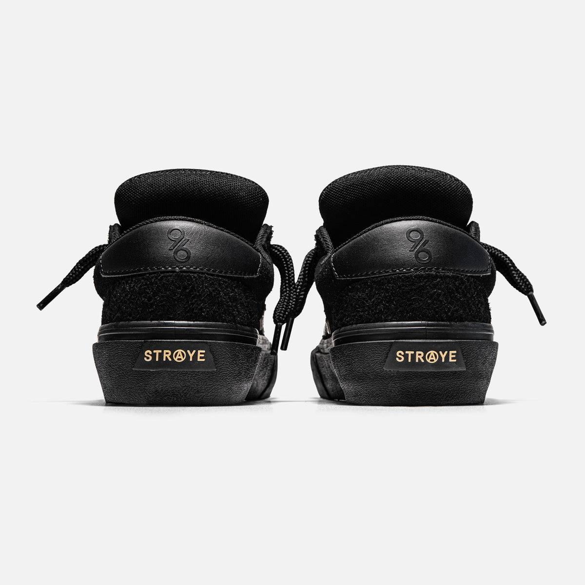 STRAYE Logan Puff Slay’r – back view low-top skate sneaker