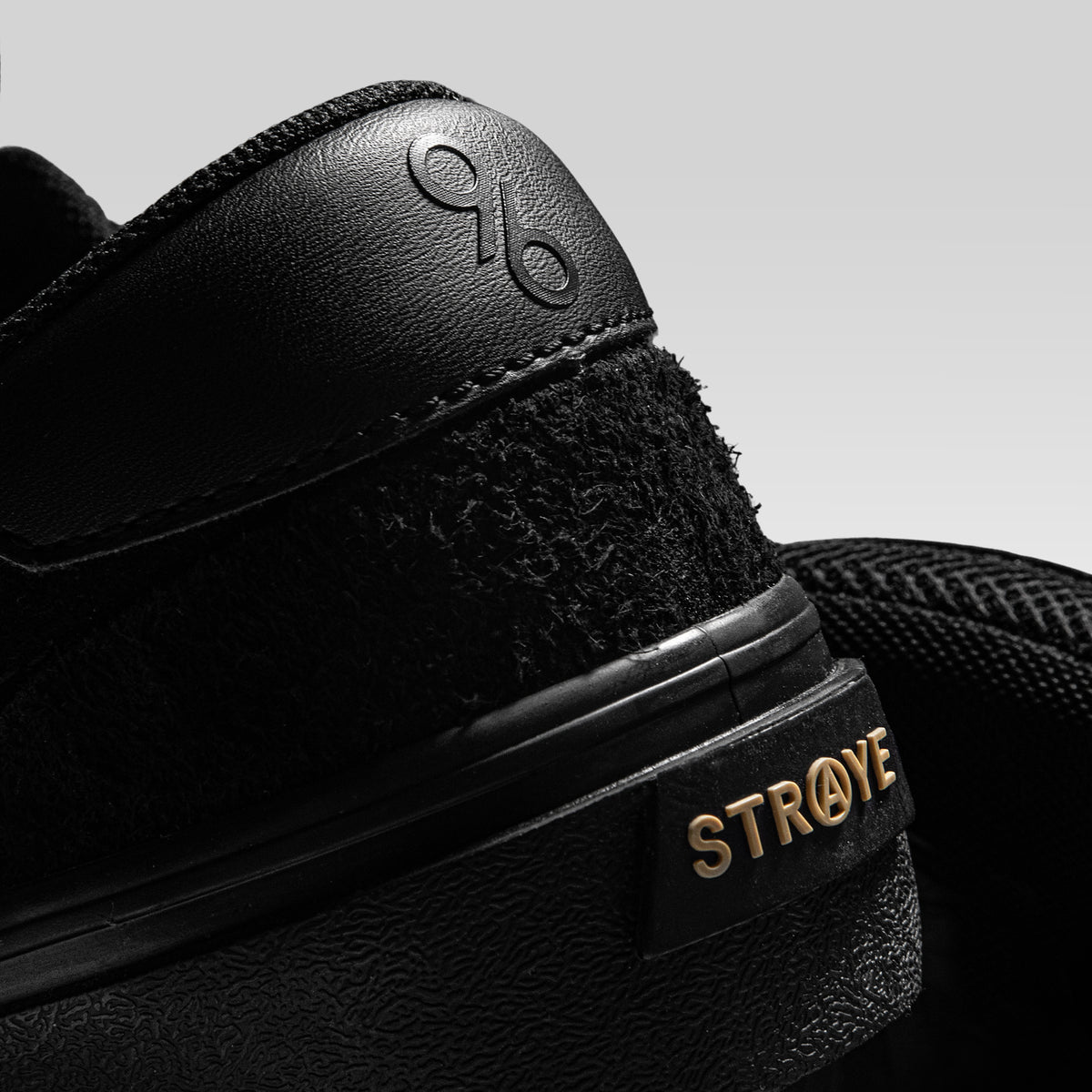 STRAYE Logan Puff Slay’r – detqil view low-top skate sneaker