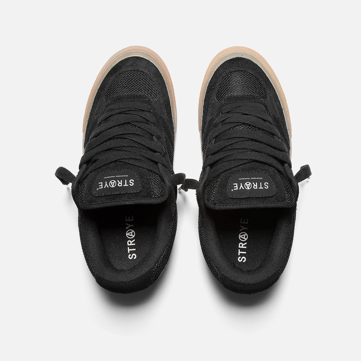 OLYMPIC - BLACK CREPE | Top View