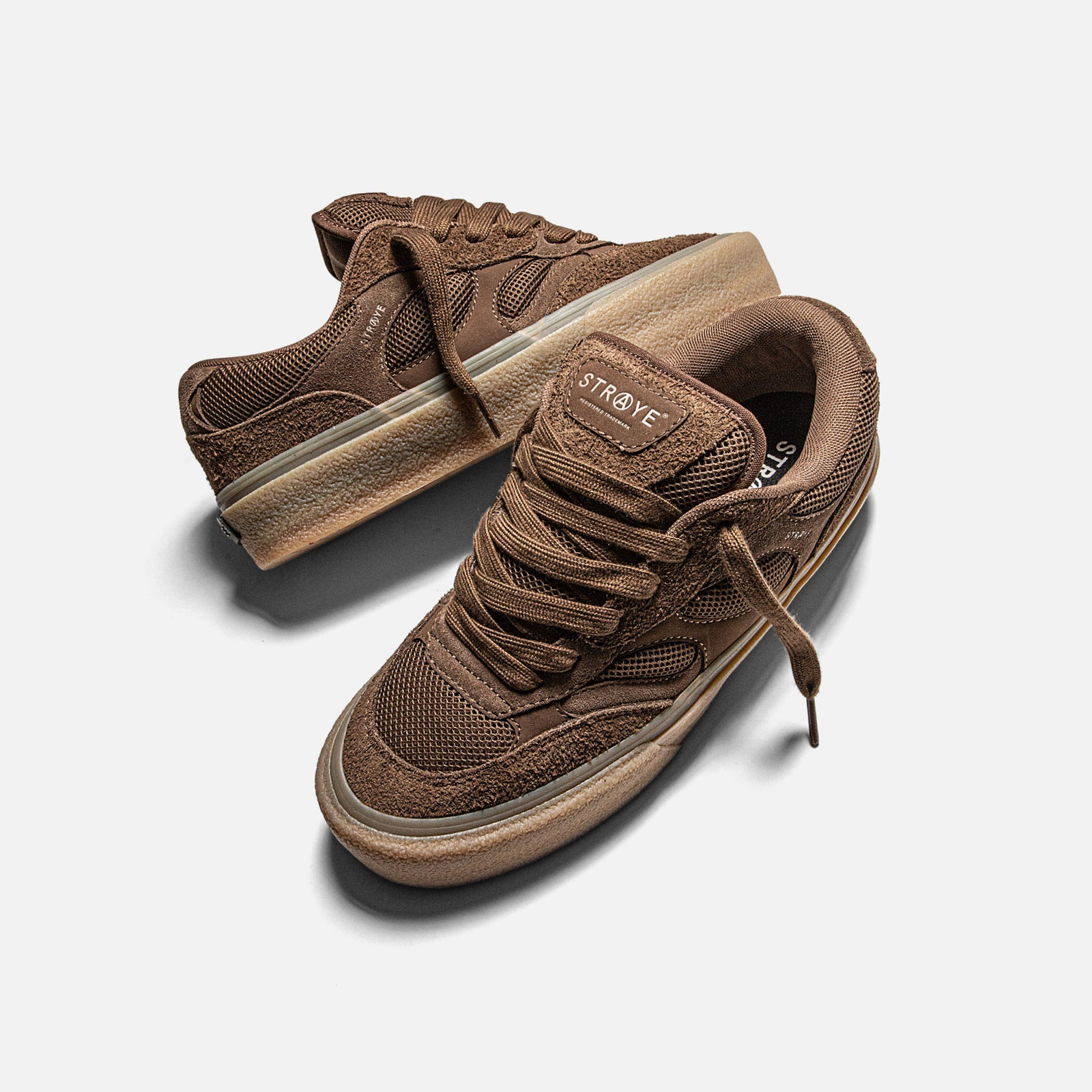 OLYMPIC - BROWN CREPE | SIde View