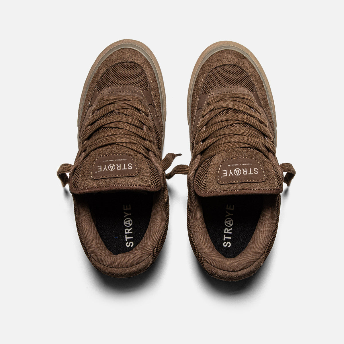 OLYMPIC - BROWN CREPE | Top View