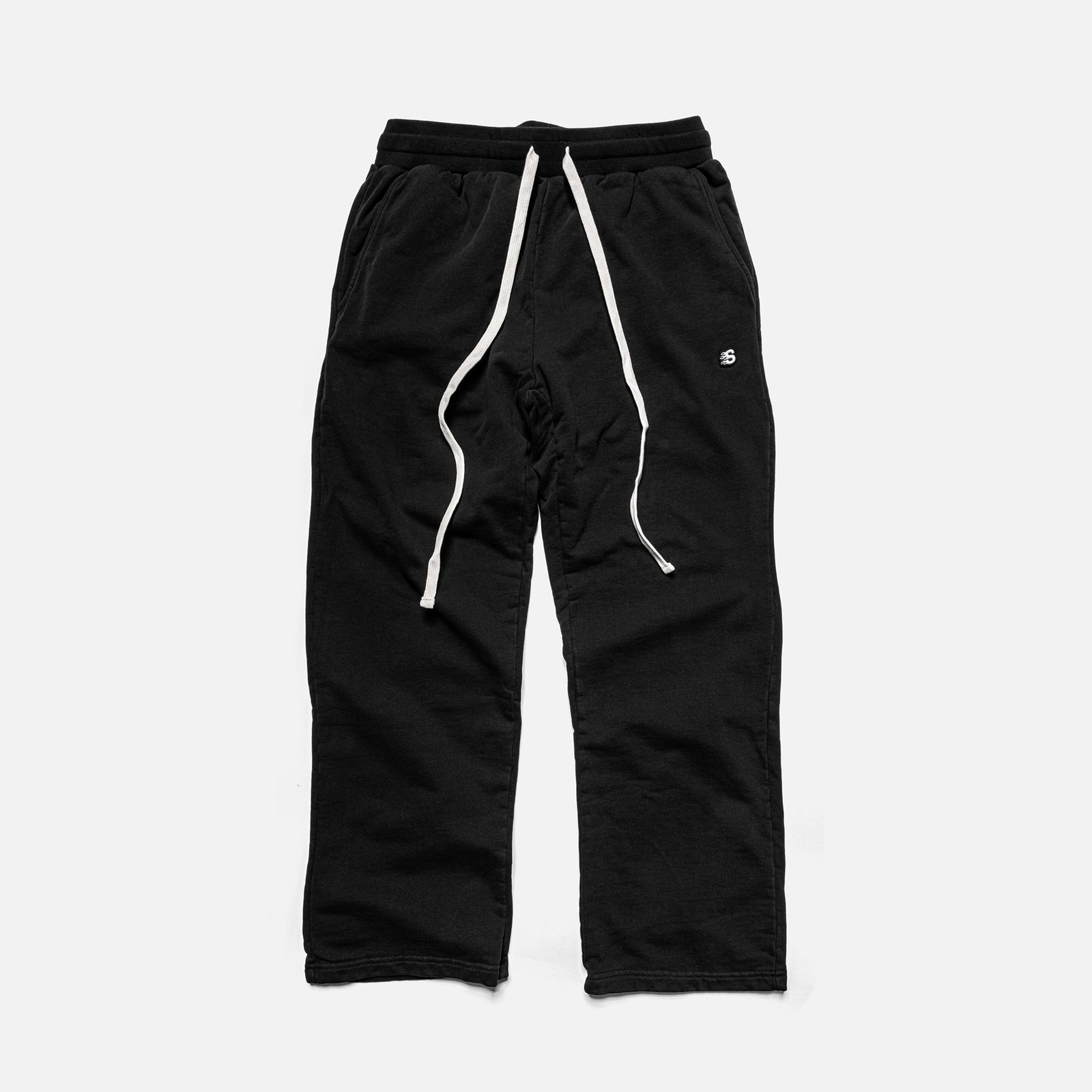 STRAYE MINI Washed Black loose fit sweats