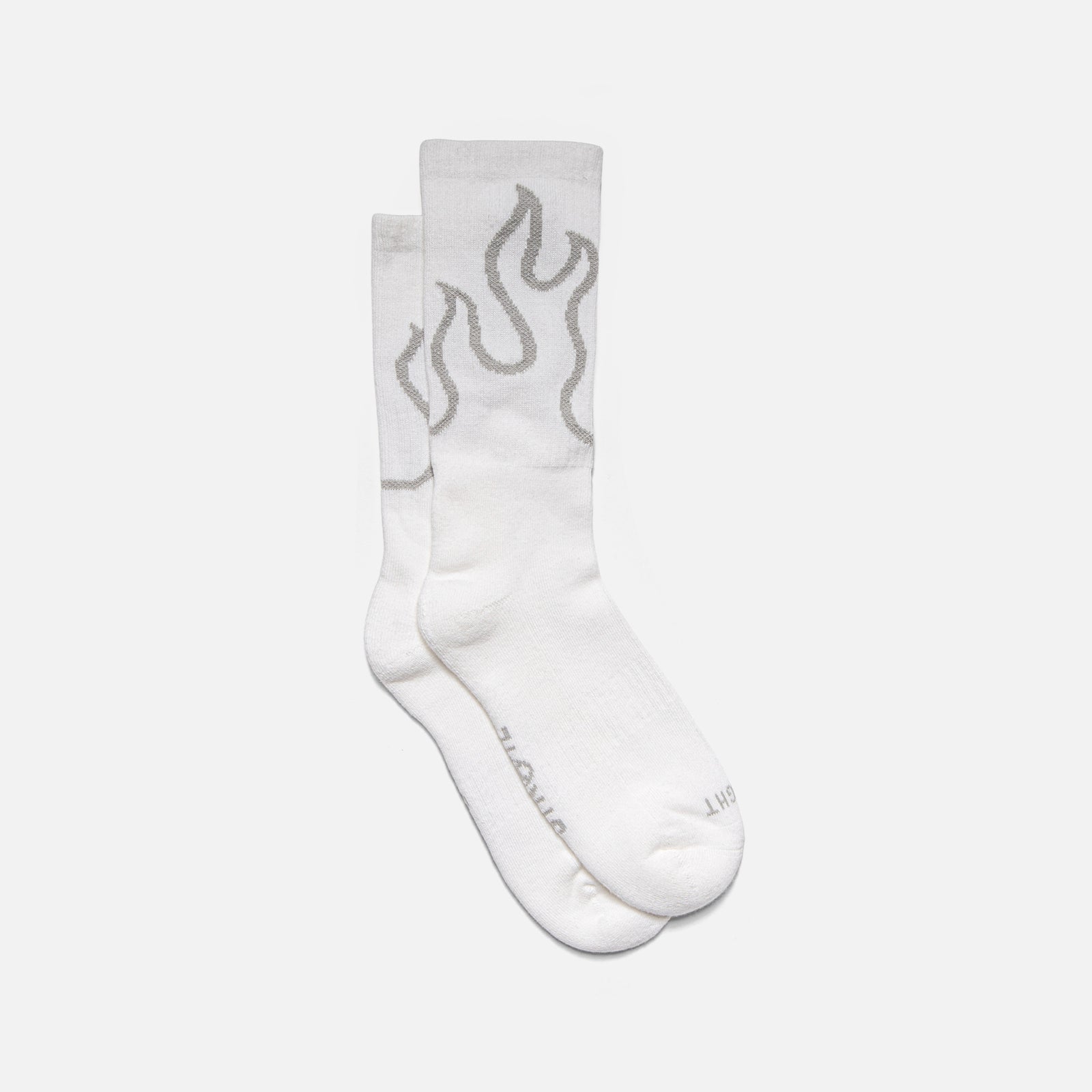 FUEGO SOCKS - SILVER