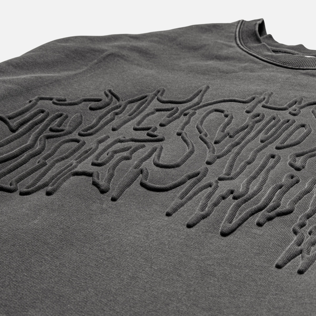 METAL CREWNECK - VINTAGE BLACK | DETAIL