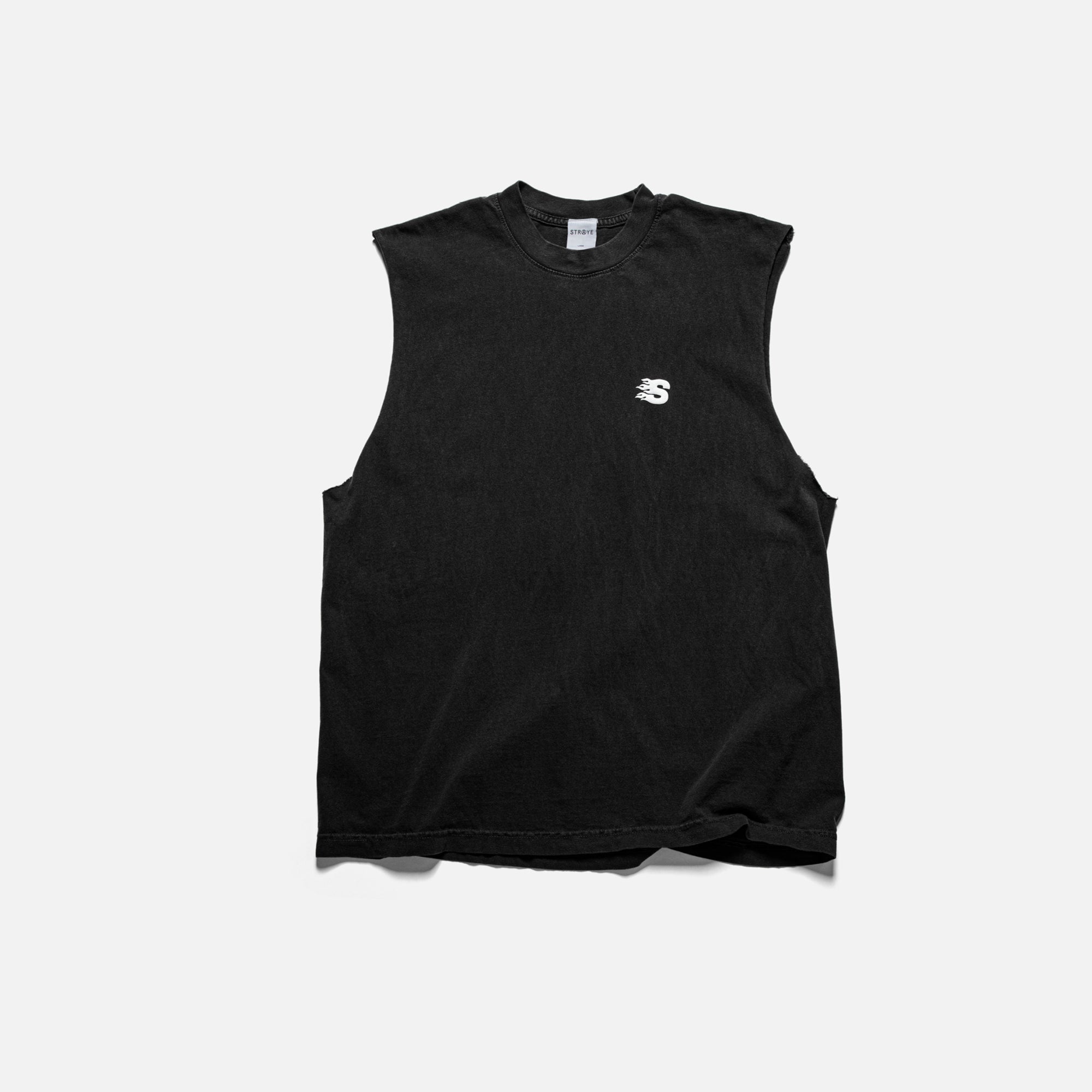 MINI S/L - WASHED BLACK | FRONT VIEW