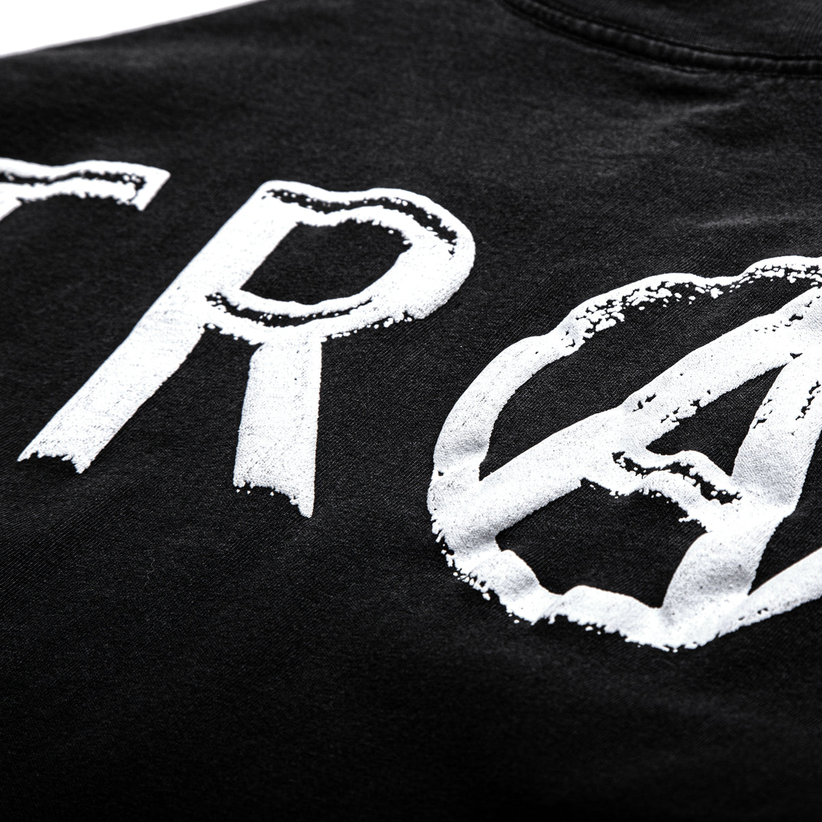 BIG ONE L/S - WASHED BLACK | DETAIL VIEW
