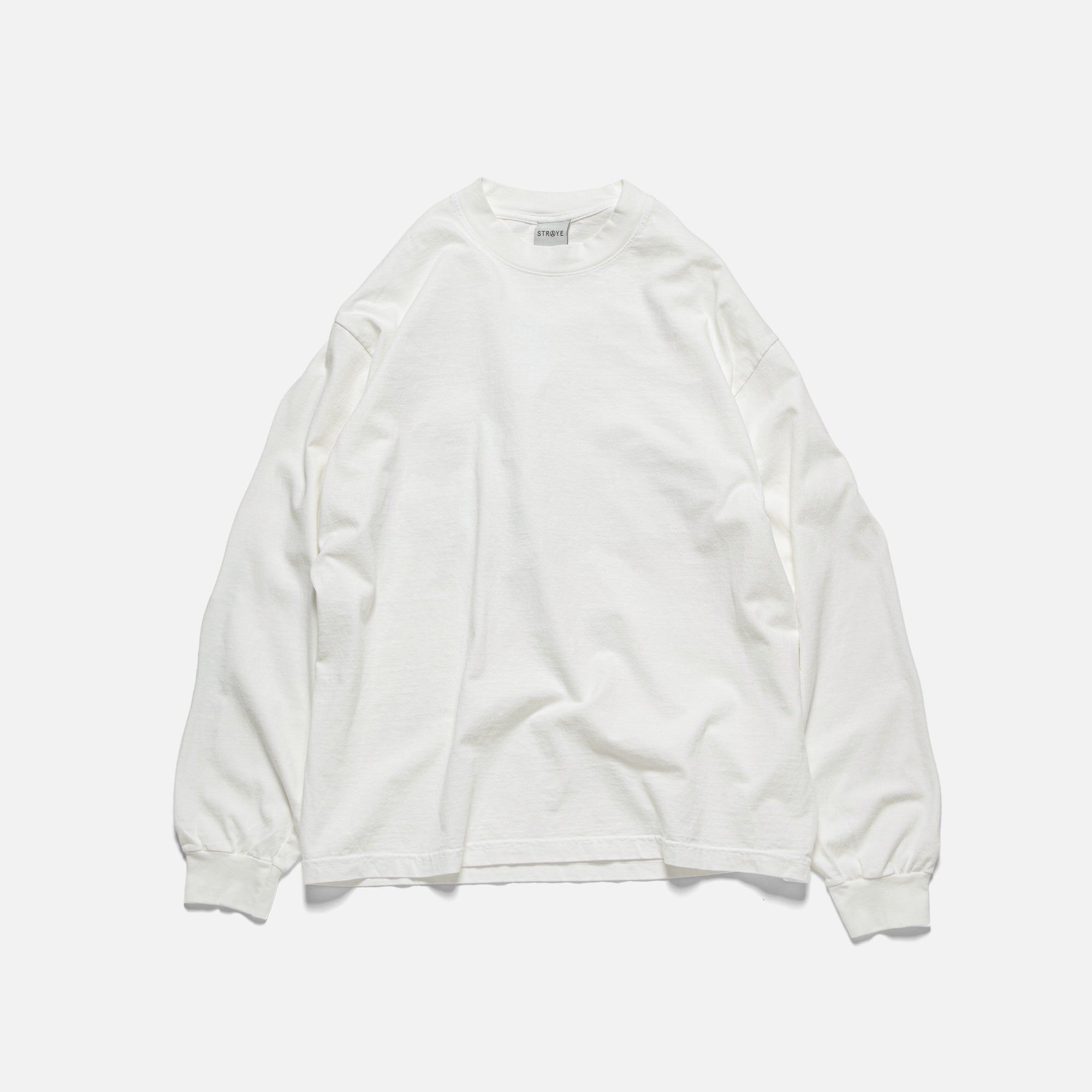 BLAZE L/S TEE - VINTAGE WHITE BLACK