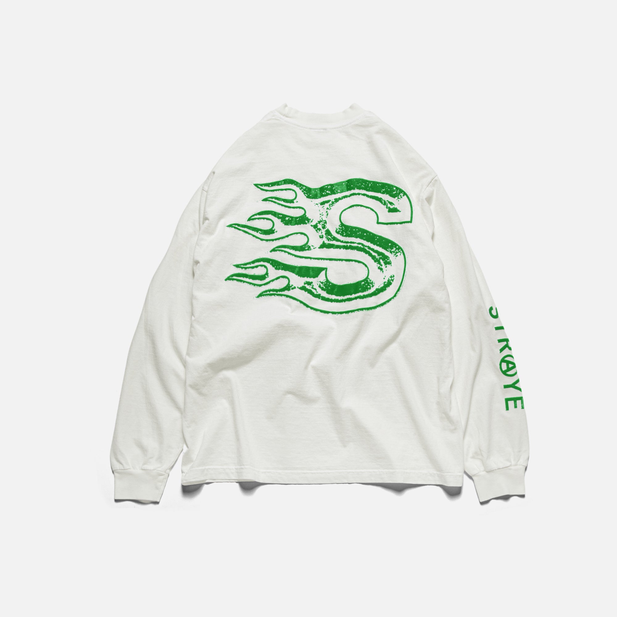 BLAZE L/S TEE - VINTAGE WHITE FOREST