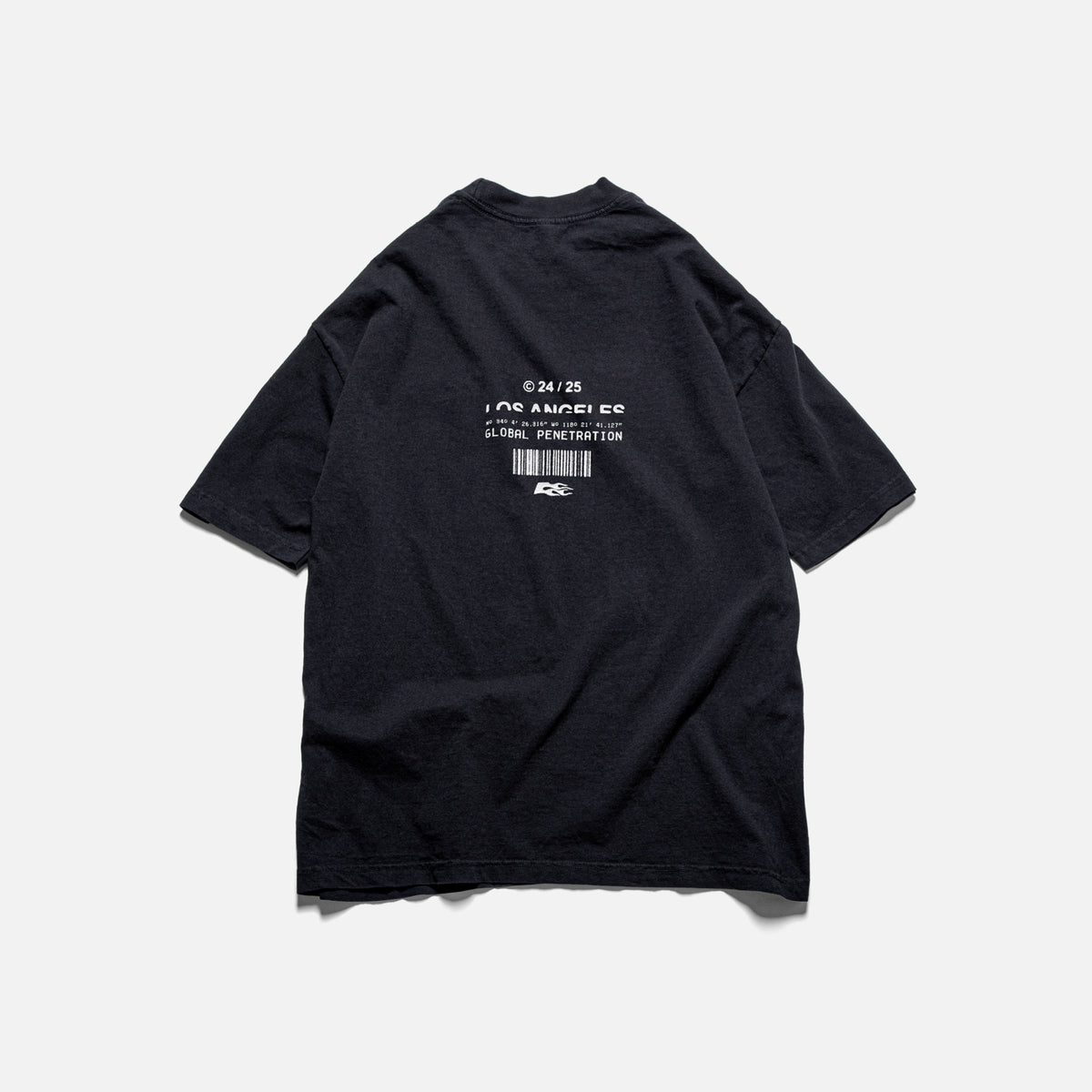 NU-METAL S/S - WASHED BLACK / BACK