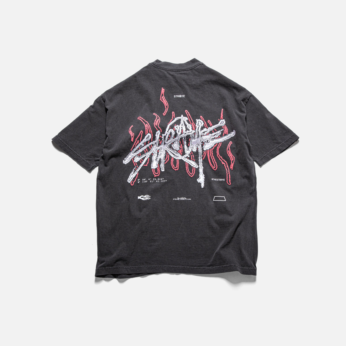 NEW WAVE S/S TEE - VINTAGE BLACK