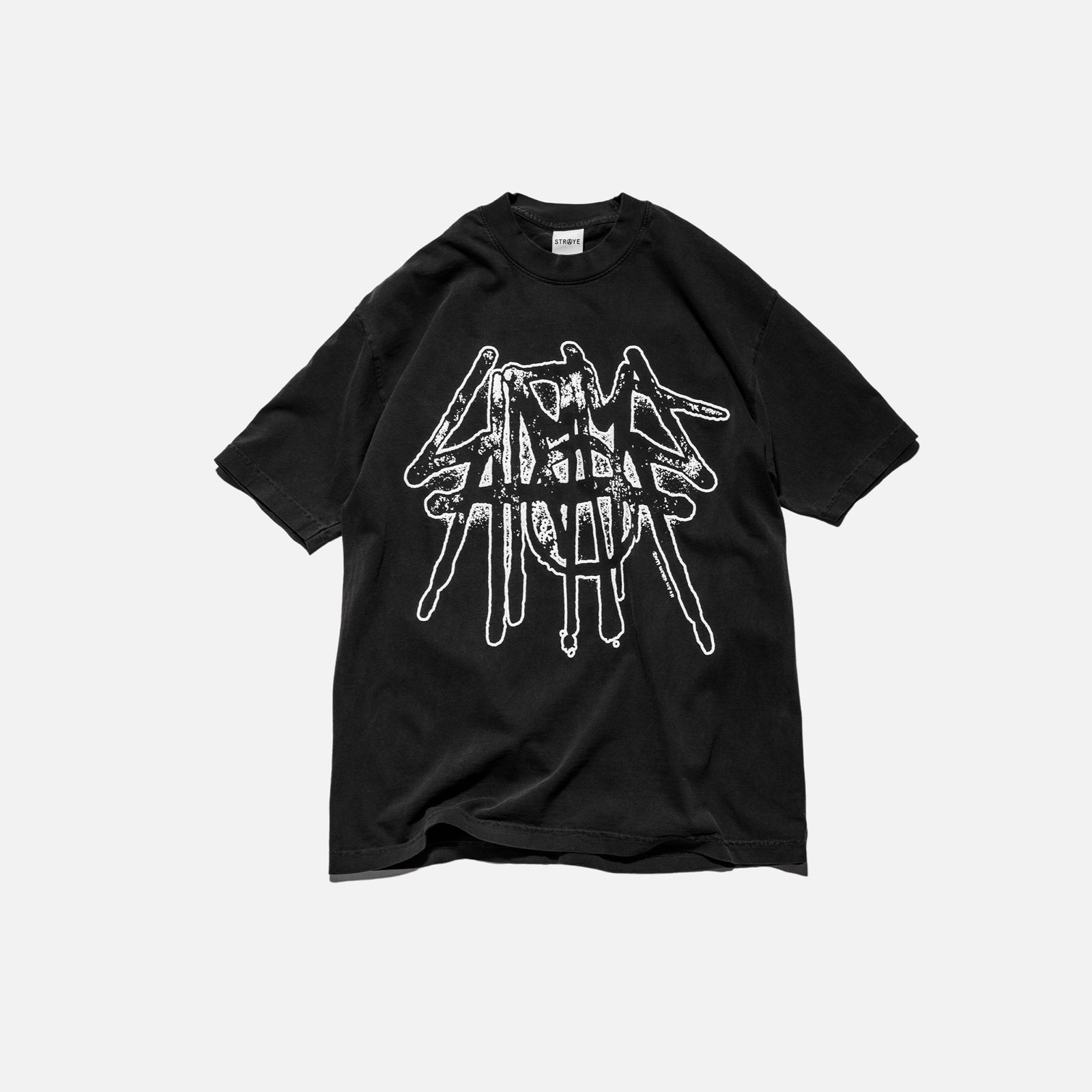 ANTI-TRAP S/S - WASHED BLACK | FRONT VIEW