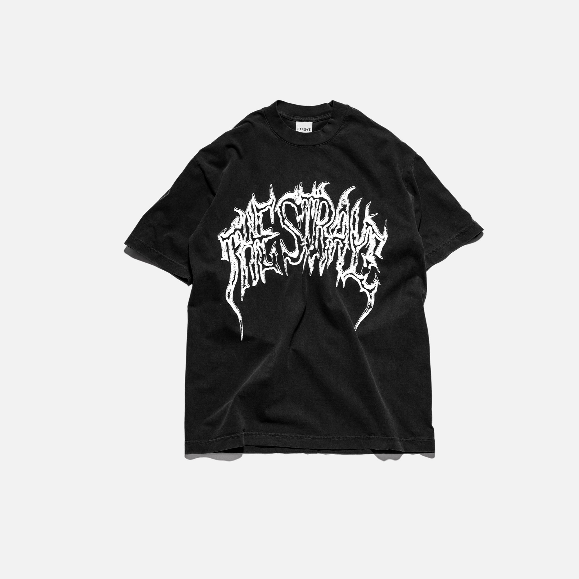 METAL S/S - WASHED BLACK | FRONT VIEW