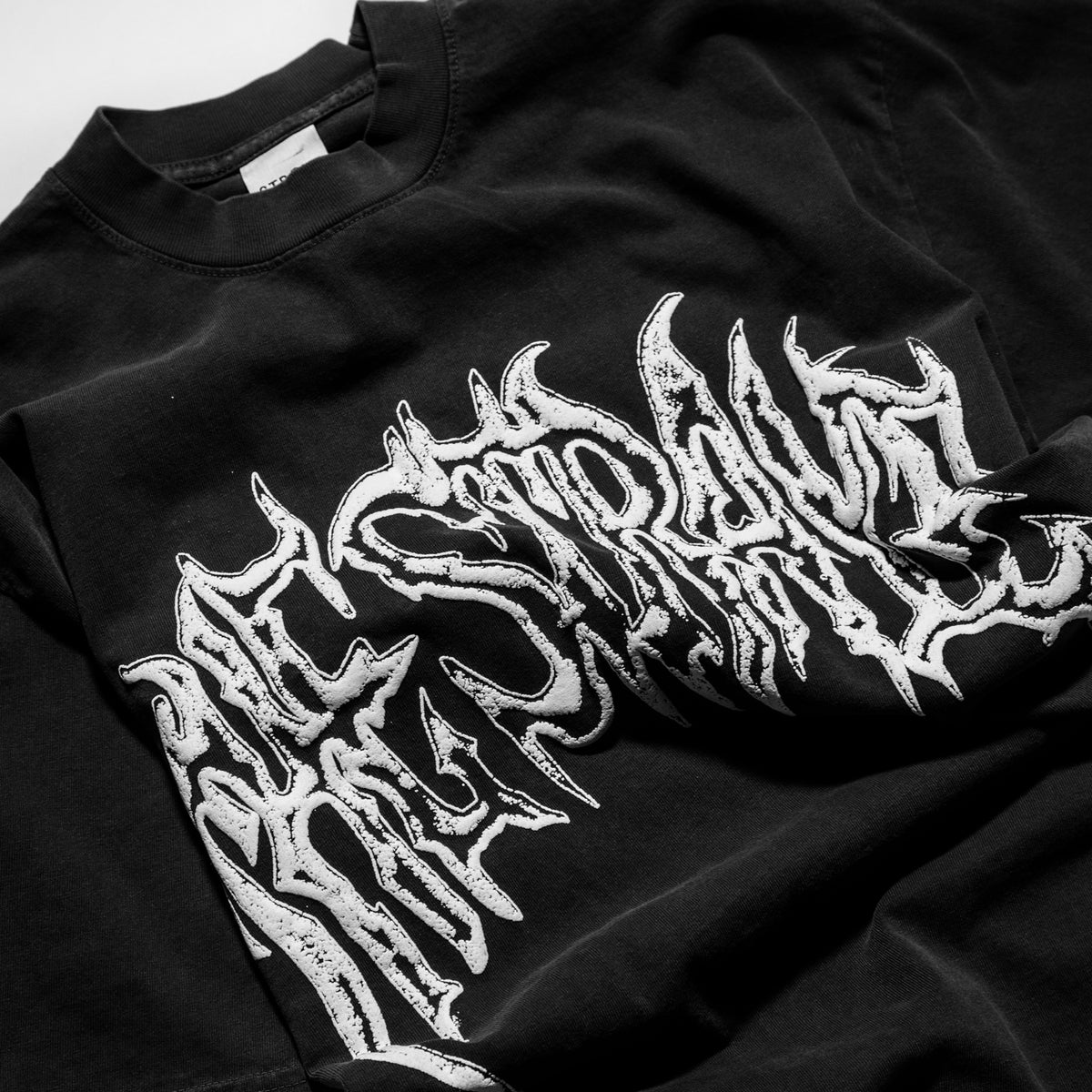 METAL S/S - WASHED BLACK | DETAIL VIEW