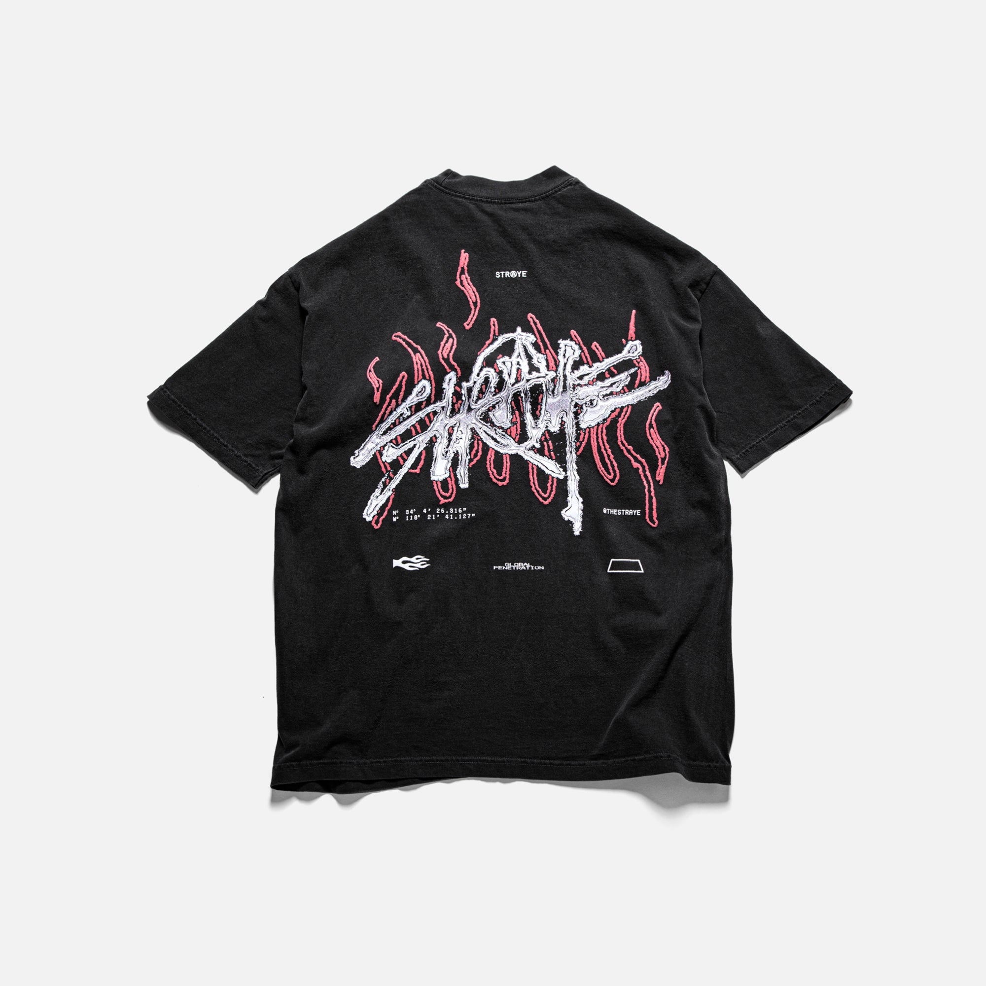 NEW WAVE S/S - WASHED BLACK | FRONT VIEW