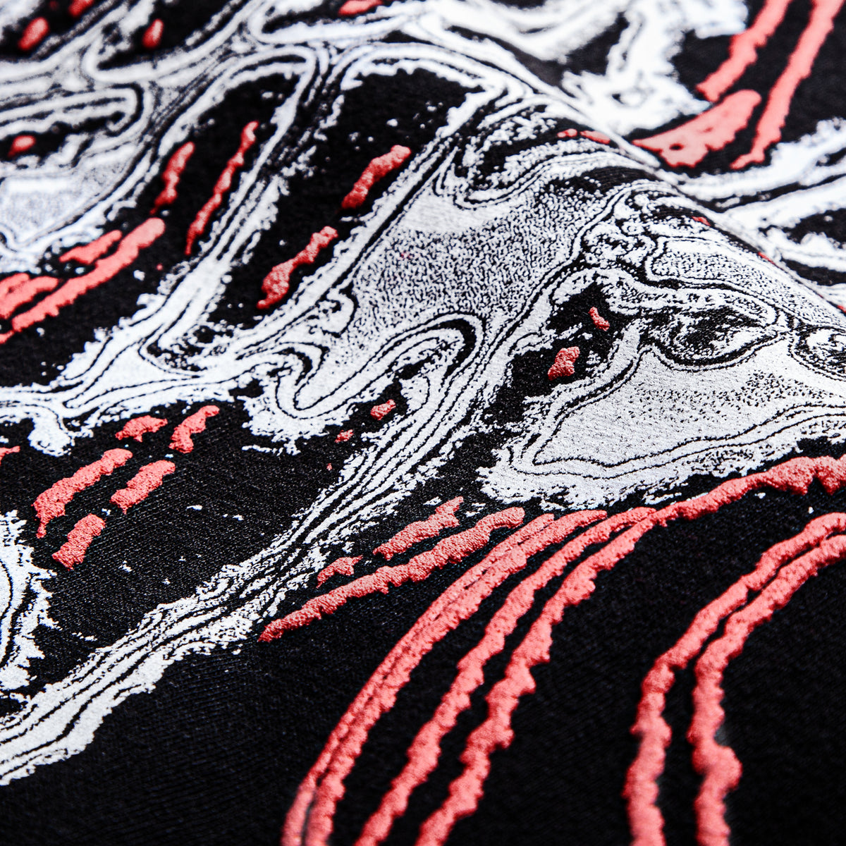 NEW WAVE S/S - WASHED BLACK | DETAIL VIEW