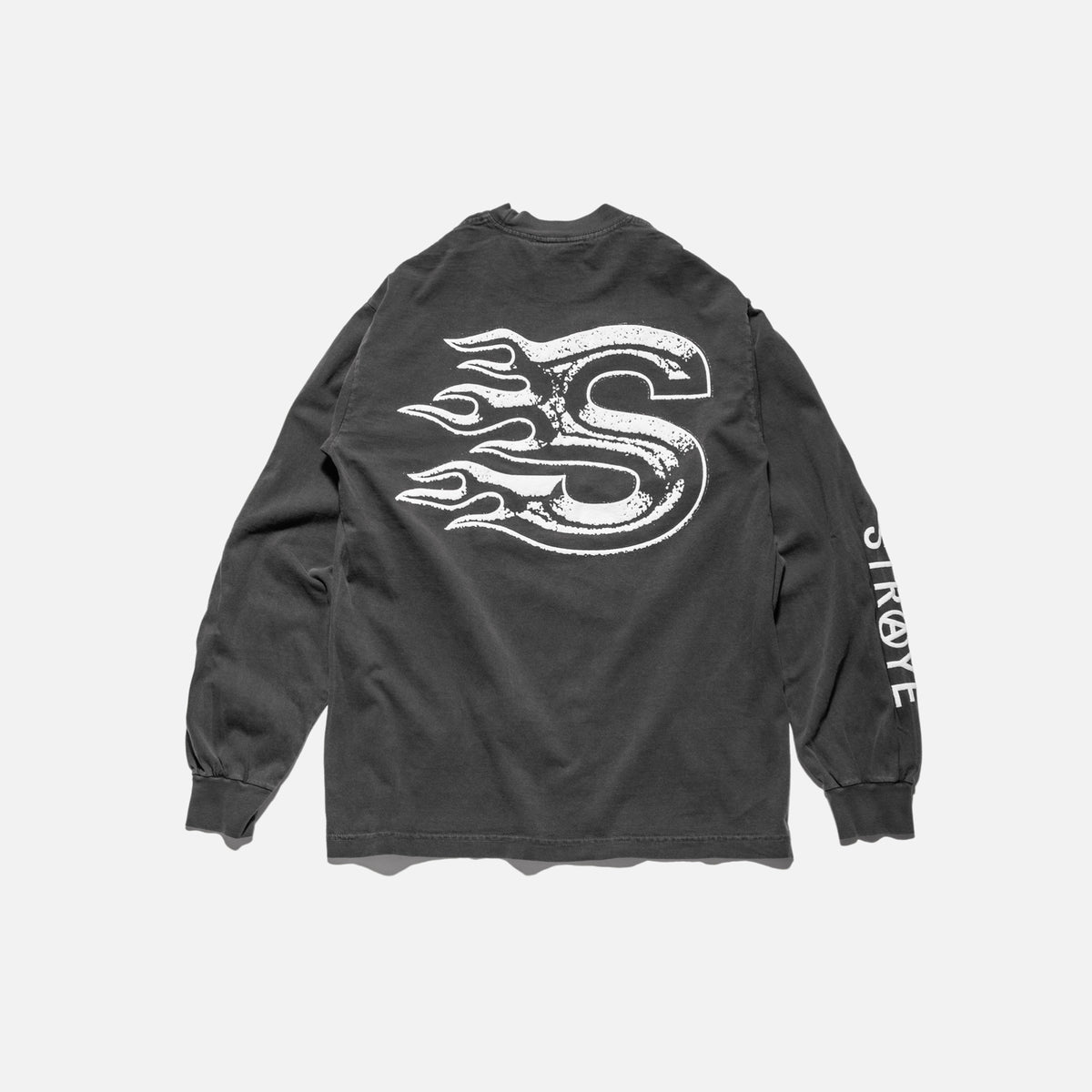 BLAZE VINTAGE BLACK LONG SLEEVE T SHIRT STRAYE blaze-vintage-black-long-sleeve-t-shirt-straye
