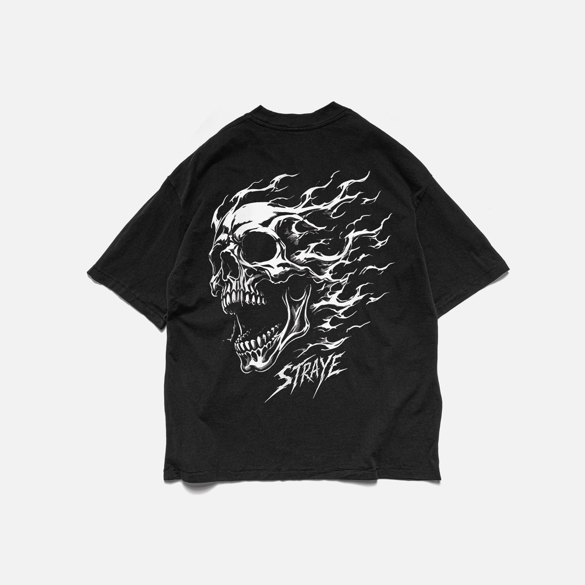 BURNOUT S/S - WASHED BLACK | Back
