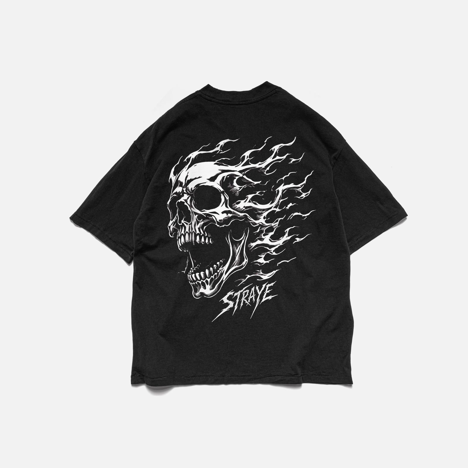 BURNOUT S/S - WASHED BLACK | Back