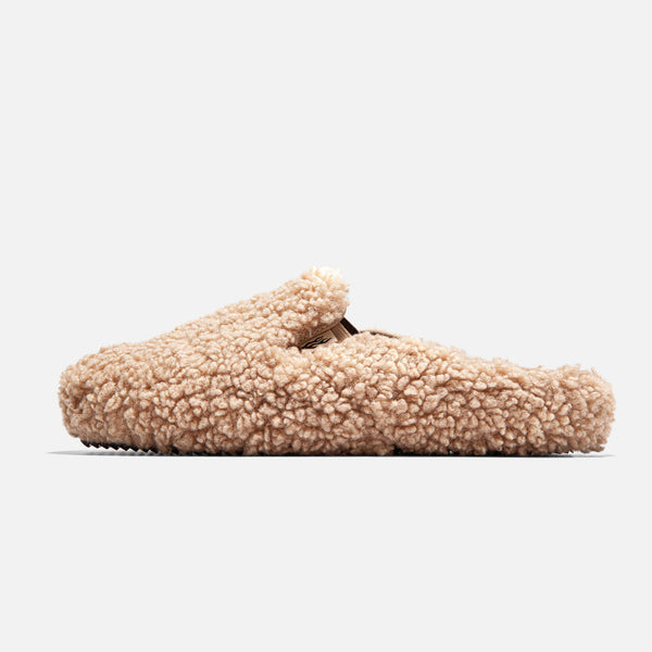 STRAYE VENTURA MULE - FURRY SAND | Low Top Mules